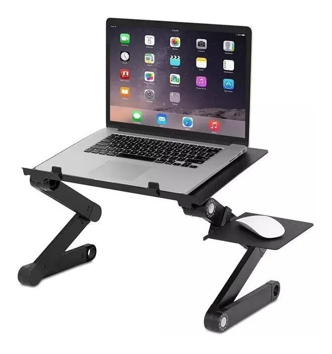 💻🌀 OFERTA POR HOY – MESA PORTÁTIL AJUSTABLE CON VENTILACIÓN + ENVÍO GRATIS 🌀💻