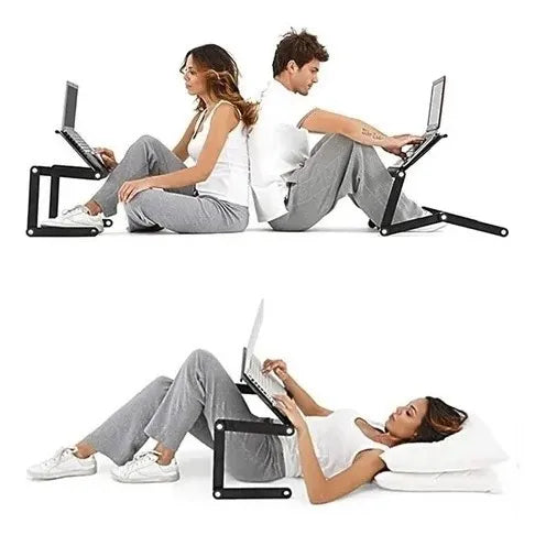 💻🌀 OFERTA POR HOY – MESA PORTÁTIL AJUSTABLE CON VENTILACIÓN + ENVÍO GRATIS 🌀💻